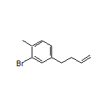 2-Bromo-4-(3-buten-1-yl)-1-methylbenzene