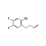 1-Bromo-2-(3-buten-1-yl)-4,5-difluorobenzene