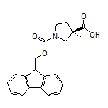 (R)-1-Fmoc-3-methylpyrrolidine-3-carboxylic Acid