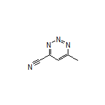 6-Methyl-1,2,3-triazine-4-carbonitrile