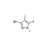 3-Bromo-5-iodo-1,4-dimethyl-1H-pyrazole