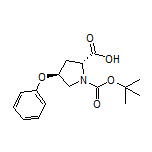 (2R,4S)-1-Boc-4-phenoxypyrrolidine-2-carboxylic Acid