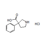 3-Phenylpyrrolidine-3-carboxylic Acid Hydrochloride