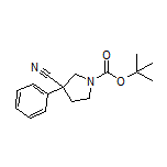 1-Boc-3-phenylpyrrolidine-3-carbonitrile