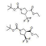 Ethyl cis-1-Boc-4-(trifluoromethyl)pyrrolidine-3-carboxylate