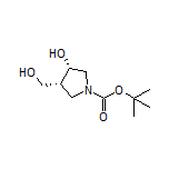 (3S,4R)-1-Boc-4-(hydroxymethyl)pyrrolidin-3-ol