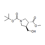 Methyl (3R,4R)-1-Boc-4-(hydroxymethyl)pyrrolidine-3-carboxylate