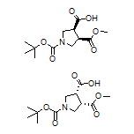 cis-1-Boc-4-(methoxycarbonyl)pyrrolidine-3-carboxylic Acid