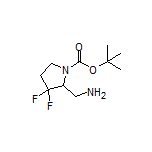 (1-Boc-3,3-difluoropyrrolidin-2-yl)methanamine