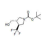 [(3S,4S)-1-Boc-4-(trifluoromethyl)pyrrolidin-3-yl]methanol