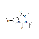 Methyl (2R,4S)-1-Boc-4-methoxypyrrolidine-2-carboxylate