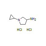 1-Cyclopropylpyrrolidin-3-amine Dihydrochloride