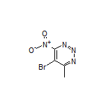 5-Bromo-4-methyl-6-nitro-1,2,3-triazine