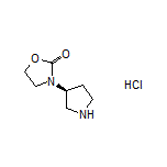 (S)-3-(3-Pyrrolidinyl)oxazolidin-2-one Hydrochloride