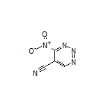 4-Nitro-1,2,3-triazine-5-carbonitrile