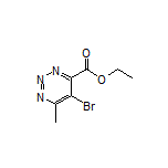 Ethyl 5-Bromo-6-methyl-1,2,3-triazine-4-carboxylate