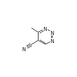 4-Methyl-1,2,3-triazine-5-carbonitrile