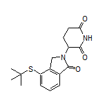 3-[4-(tert-Butylthio)-1-oxo-2-isoindolinyl]piperidine-2,6-dione