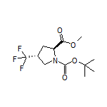 Methyl (2S,4R)-1-Boc-4-(trifluoromethyl)pyrrolidine-2-carboxylate