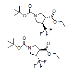 Ethyl trans-1-Boc-4-(trifluoromethyl)pyrrolidine-3-carboxylate