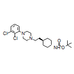 trans-N-Boc-4-[2-[4-(2,3-dichlorophenyl)-1-piperazinyl]ethyl]cyclohexanamine