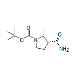 (2R,3R)-1-Boc-2-methylpyrrolidine-3-carboxamide