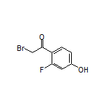 2-Bromo-2’-fluoro-4’-hydroxyacetophenone