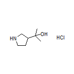 2-(Pyrrolidin-3-yl)propan-2-ol Hydrochloride