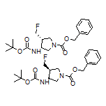 cis-1-Cbz-N-Boc-4-(fluoromethyl)pyrrolidin-3-amine