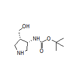 [(3S,4S)-4-(Boc-amino)pyrrolidin-3-yl]methanol