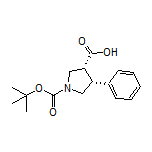 (3R,4R)-1-Boc-4-phenylpyrrolidine-3-carboxylic Acid