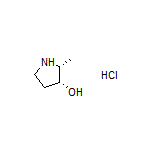 (2R,3R)-2-Methylpyrrolidin-3-ol Hydrochloride