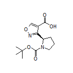 (R)-3-(1-Boc-pyrrolidin-2-yl)isoxazole-4-carboxylic Acid