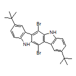 6,12-Dibromo-2,8-di-tert-butyl-5,11-dihydroindolo[3,2-b]carbazole