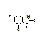 4-Chloro-6-fluoro-3,3-dimethylindolin-2-one