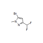 5-Bromo-3-(difluoromethyl)-1-methylpyrazole