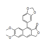 9-(Benzo[d][1,3]dioxol-5-yl)-6,7-dimethoxynaphtho[2,3-c]furan-1(3H)-one