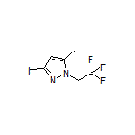 3-Iodo-5-methyl-1-(2,2,2-trifluoroethyl)-1H-pyrazole