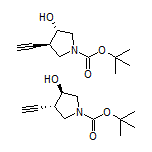 trans-1-Boc-3-ethynyl-4-hydroxypyrrolidine