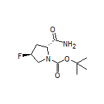 (2R,4S)-1-Boc-2-carbamoyl-4-fluoropyrrolidine