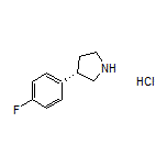 (S)-3-(4-Fluorophenyl)pyrrolidine Hydrochloride