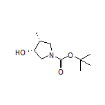 (3R,4R)-1-Boc-3-hydroxy-4-methylpyrrolidine