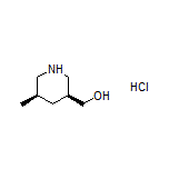 [(3S,5R)-5-Methylpiperidin-3-yl]methanol Hydrochloride