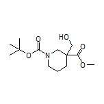 Methyl 1-Boc-3-(hydroxymethyl)piperidine-3-carboxylate