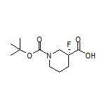 (R)-1-Boc-3-fluoropiperidine-3-carboxylic Acid