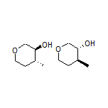 trans-4-Methyltetrahydro-2H-pyran-3-ol