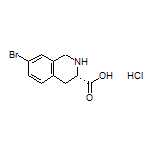 (S)-7-Bromo-1,2,3,4-tetrahydroisoquinoline-3-carboxylic Acid Hydrochloride