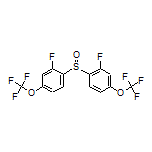 4,4’-Sulfinylbis[3-fluoro-1-(trifluoromethoxy)benzene]