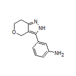 3-(2,4,6,7-Tetrahydropyrano[4,3-c]pyrazol-3-yl)aniline