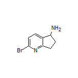 5-Amino-2-bromo-6,7-dihydro-5H-cyclopenta[b]pyridine